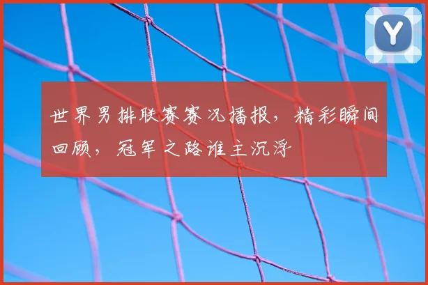 世界男排联赛赛况播报,精彩瞬间回顾,冠军之路谁主沉浮